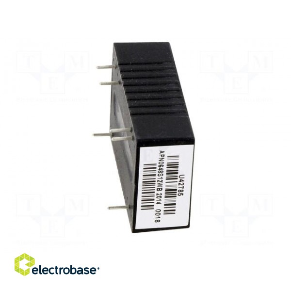 Converter: DC/DC | 6W | Uin: 18÷75V | Uout: 12VDC | Iout: 500mA | DIP24 image 9