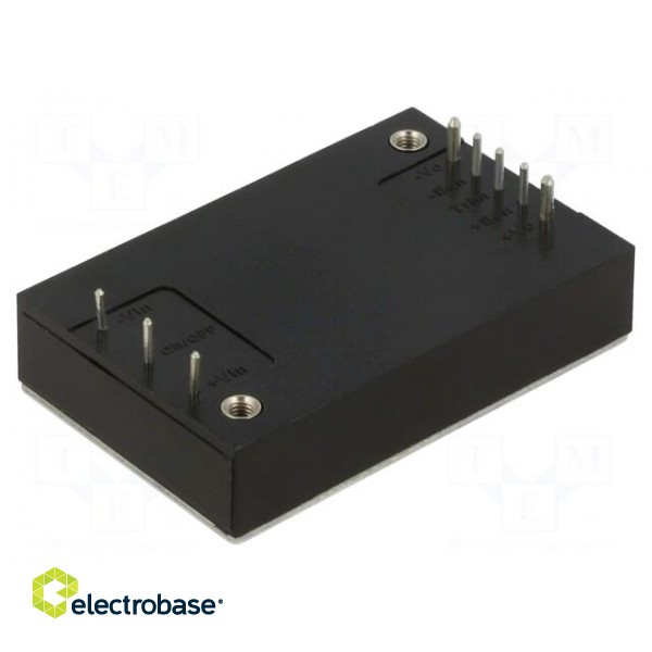 Converter: DC/DC | 75W | Uin: 12÷160V | Uout: 12VDC | Iout: 6.3A | 200kHz