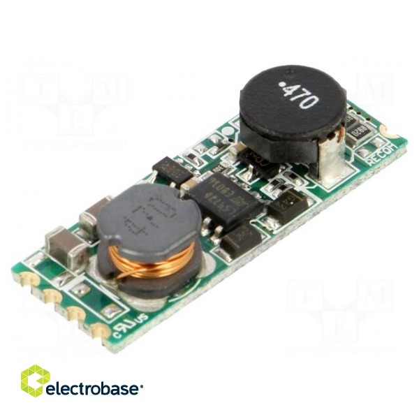 Converter: DC/DC | Uin: 4.5÷36V | Uout: 2÷35VDC | Iout: 300mA | SMT | LED