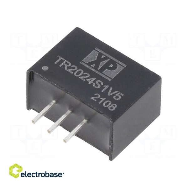 Converter: DC/DC | Uin: 4.6÷36V | Uout: 1.5VDC | Iout: 2A | SIP3 | 410kHz