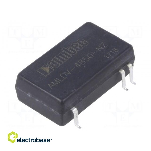Converter: DC/DC | Uin: 5.5÷48V | Uout: 3.3÷36VDC | Iout: 500mA | SMD