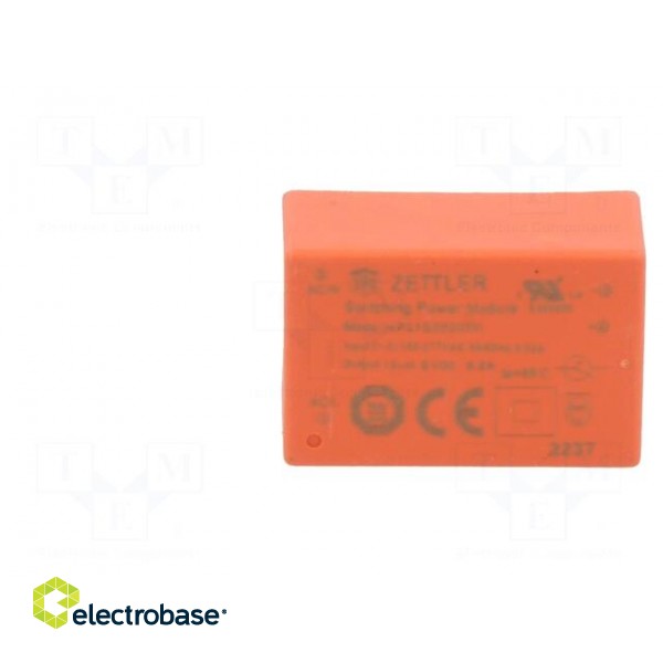Converter: AC/DC | 1W | 85÷305VAC | Usup: 100÷430VDC | Uout: 5VDC | OUT: 1 image 3