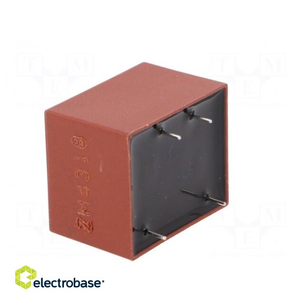 Converter: AC/DC | 2.5W | Uout: 9VDC | Iout: 270mA | 72% | Mounting: PCB paveikslėlis 6