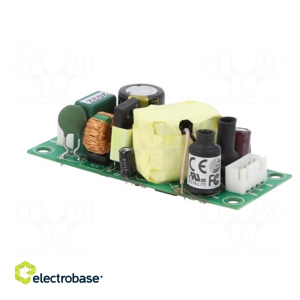 Power supply: switched-mode | open | 25W | 90÷264VAC | 36VDC | 0.7A paveikslėlis 4