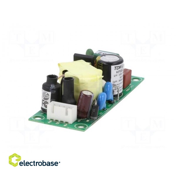 Power supply: switched-mode | open | 25W | 90÷264VAC | 36VDC | 0.7A image 6