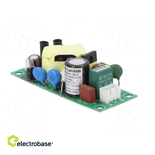 Power supply: switched-mode | open | 25W | 90÷264VAC | 36VDC | 0.7A image 9