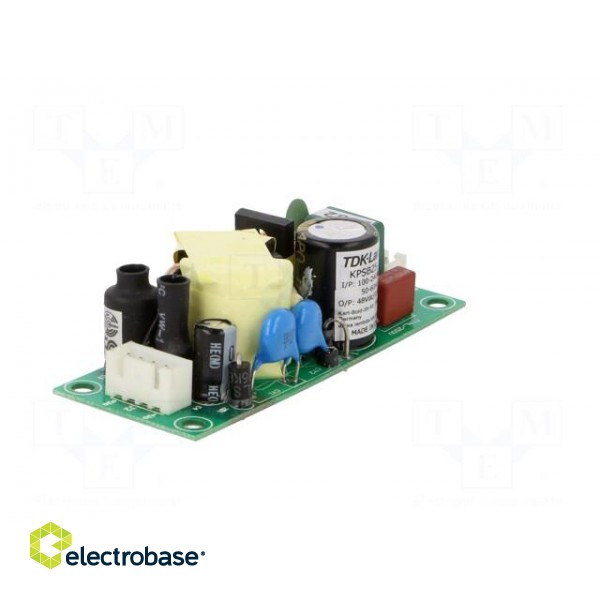 Power supply: switched-mode | open | 25W | 90÷264VAC | 48VDC | 0.52A image 6