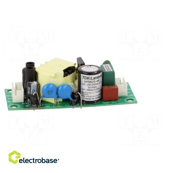 Power supply: switched-mode | open | 25W | 90÷264VAC | 48VDC | 0.52A image 7