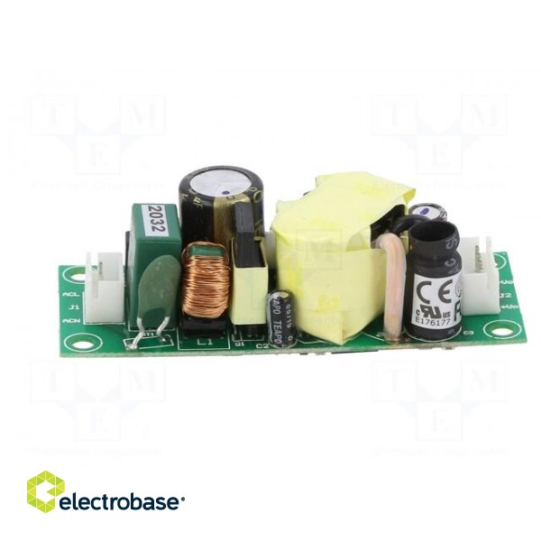 Power supply: switched-mode | open | 25W | 90÷264VAC | 5VDC | 4A | 81% image 3