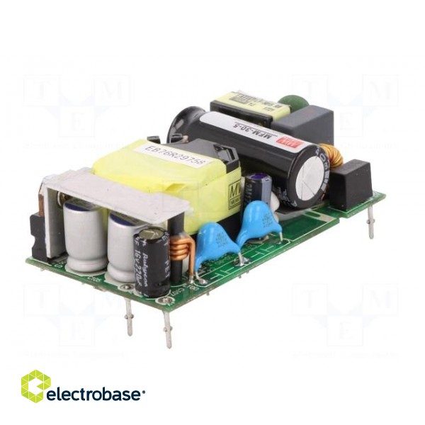 Power supply: switched-mode | open | 30W | 80÷264VAC | OUT: 1 | 5VDC | 6A image 6