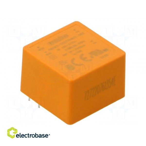 Converter: AC/DC | 3W | 85÷305VAC | Usup: 100÷430VDC | Uout: 5VDC | 76% image 1