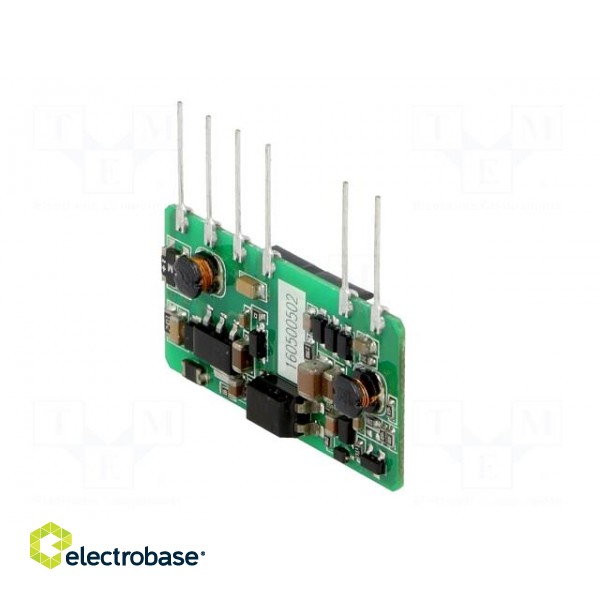 Converter: AC/DC | 5W | Uout: 5VDC | Iout: 1000mA | 74% | Mounting: PCB фото 9