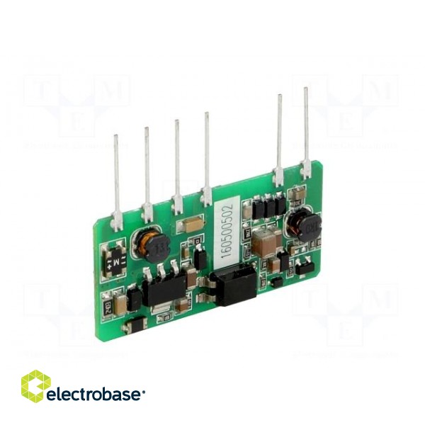 Converter: AC/DC | 5W | Uout: 5VDC | Iout: 1000mA | 74% | Mounting: PCB фото 7
