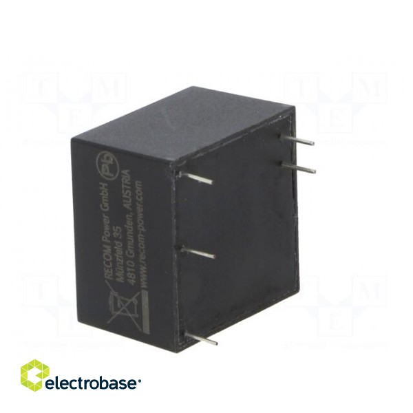Converter: AC/DC | 5W | Uout: 12VDC | Iout: 416mA | 81% | Mounting: PCB фото 6