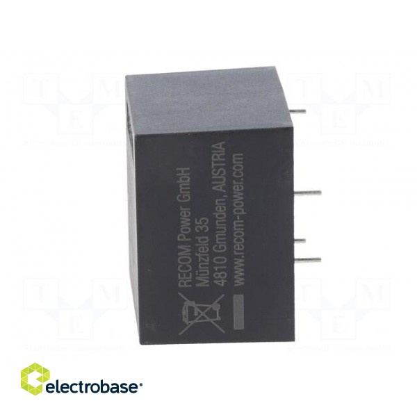 Converter: AC/DC | 5W | 90÷264VAC | Usup: 130÷370VDC | Uout: 4VDC | 72% image 5