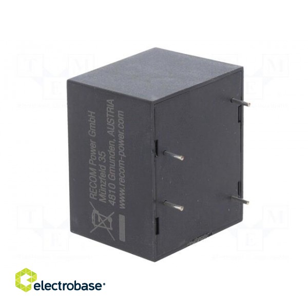 Converter: AC/DC | 5W | 90÷264VAC | Usup: 130÷370VDC | Uout: 4VDC | 72% image 6