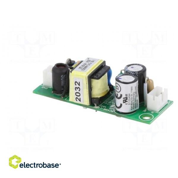 Power supply: switched-mode | open | 6W | 90÷264VAC | 12VDC | 0.5A | 81% image 4