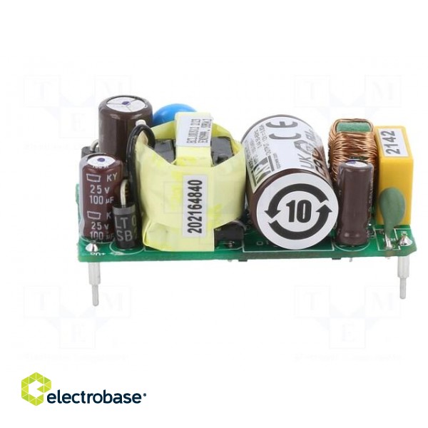 Power supply: switched-mode | 10W | 120÷370VDC | 85÷264VAC | OUT: 1 фото 7
