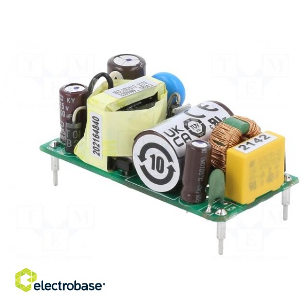 Power supply: switching | 10W | 120÷370VDC | 85÷264VAC | OUT: 1 | 830mA image 8