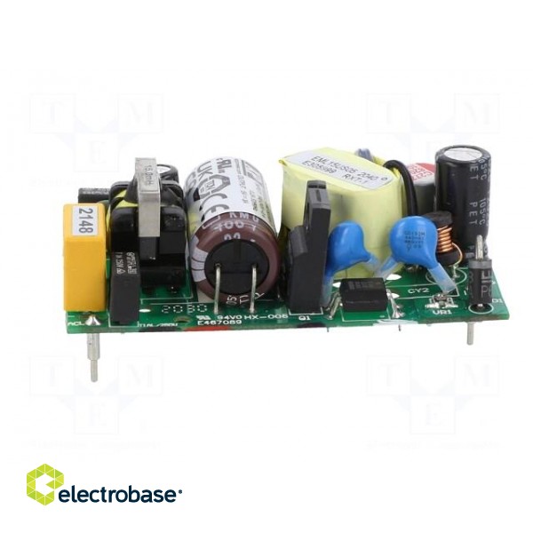 Power supply: switching | 15W | 120÷370VDC | 85÷264VAC | OUT: 1 | 3A paveikslėlis 3