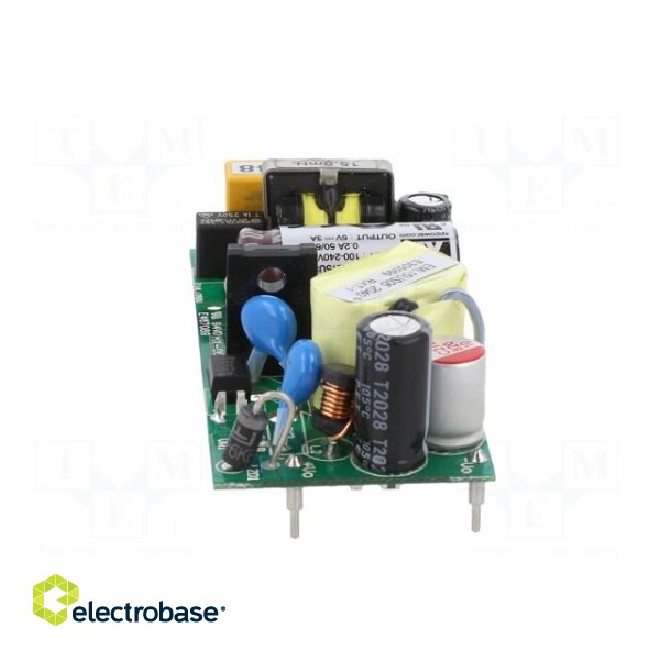 Power supply: switched-mode | 15W | 120÷370VDC | 85÷264VAC | OUT: 1 image 5