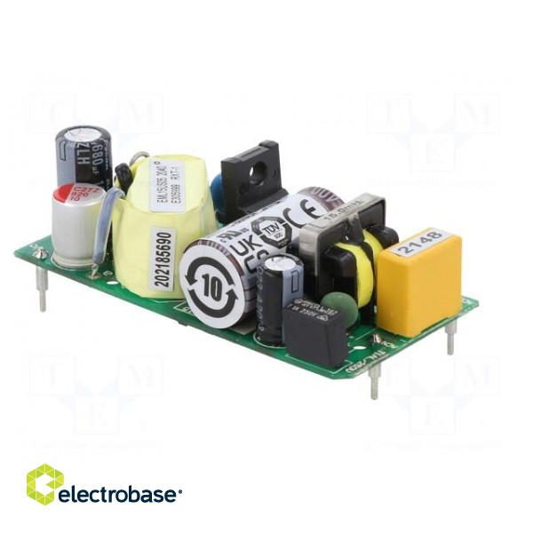 Power supply: switched-mode | 15W | 120÷370VDC | 85÷264VAC | OUT: 1 image 8