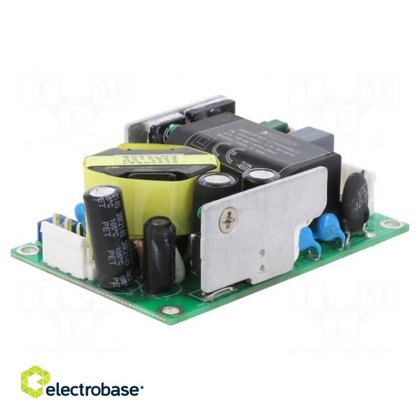 Power supply: switched-mode | open | 45W | 120÷370VDC | 80÷264VAC image 1