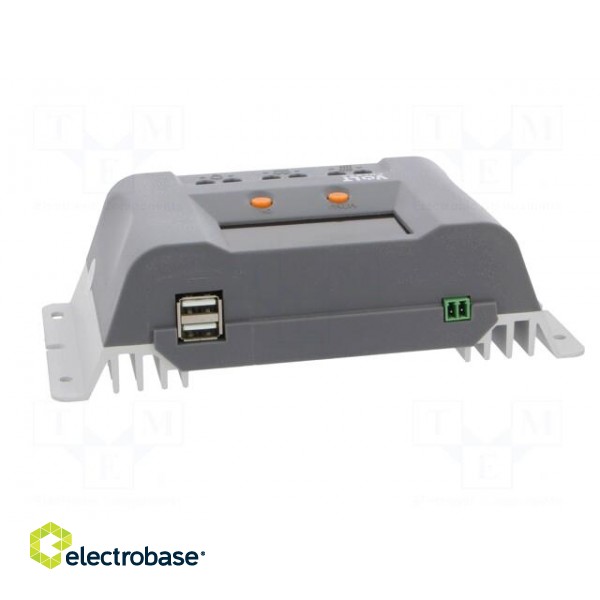 Charging regulator | 10A | -20÷55°C | Features: digital display | 12V image 5
