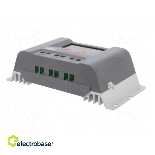 Charging regulator | 10A | -20÷55°C | Features: digital display | 12V image 2
