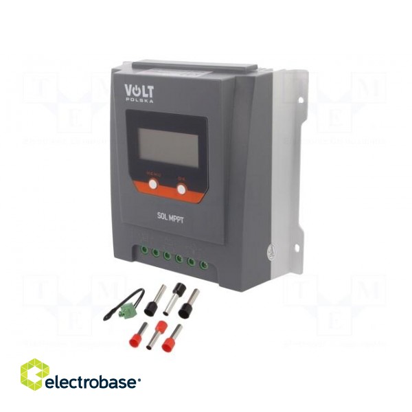 Charging regulator | 20A | -20÷55°C | Features: digital display фото 1