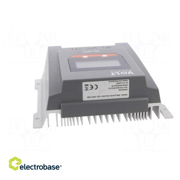 Charging regulator | 20A | -20÷55°C | Features: digital display image 5