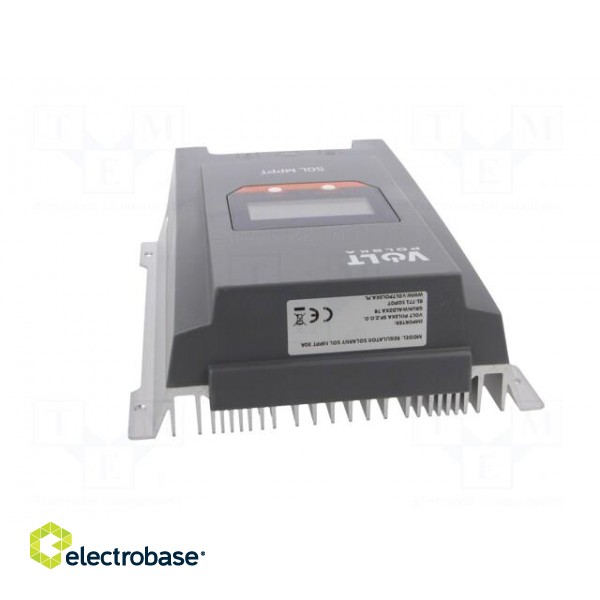 Charging regulator | 30A | -20÷55°C | Features: digital display image 5