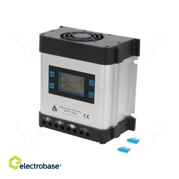 Charging regulator | 30A | -40÷50°C | Features: digital display image 1