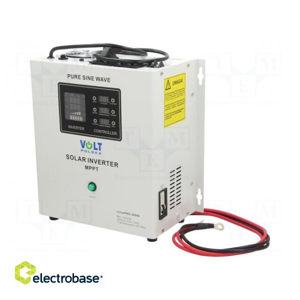 Converter: DC/AC | 230VAC | 0÷40°C | Out: AC sockets 230V | 1.4kW | 24V image 1
