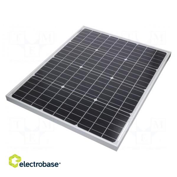 Photovoltaic cell | monocrystalline silicon | 670x530x30mm | 60W image 1