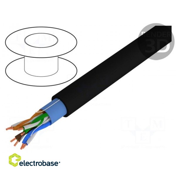 Wire | U/UTP,Alpha Essential Flexing Ethernet | 5e | solid | Cu | PVC