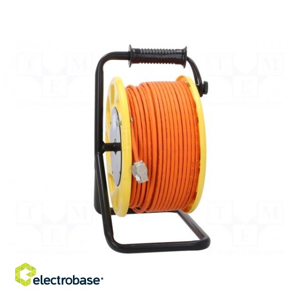 Wire | S/FTP | 7a | solid | Cu | LSZH | orange | 90m | Øcable: 8.2mm image 9