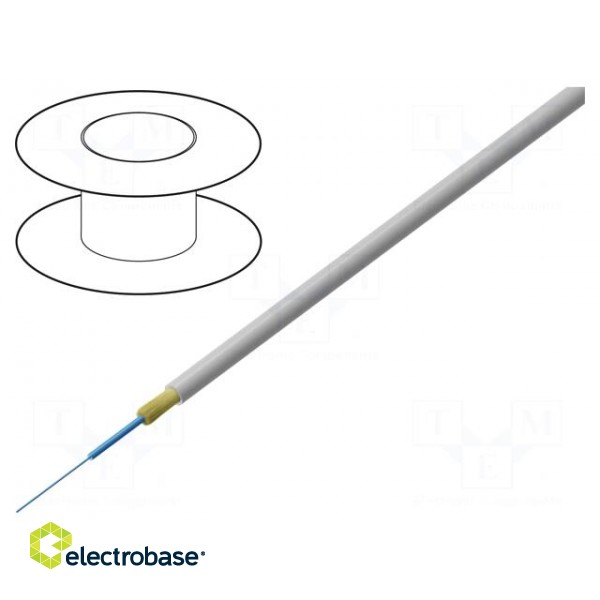 Wire: fibre-optic | Kind: VC-D30 | Øcable: 3mm | Number of fibers: 1