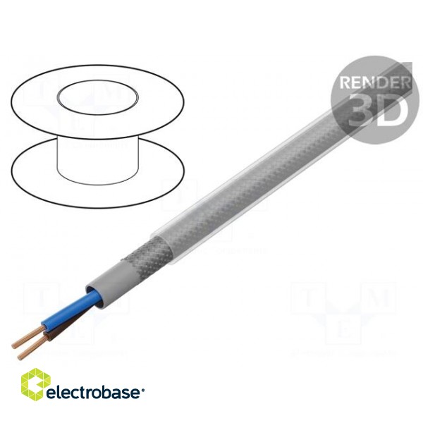 Wire | ÖLFLEX® CLASSIC 100 CY | 2x0,75mm2 | tinned copper braid