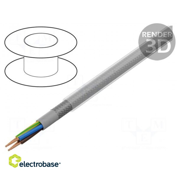 Wire | ÖLFLEX® CLASSIC 100 CY | 4G6mm2 | tinned copper braid | PVC
