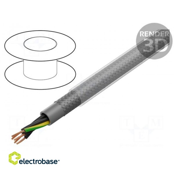 Wire | ÖLFLEX® CLASSIC 110 CY | 5G1mm2 | PVC | transparent | 300V,500V