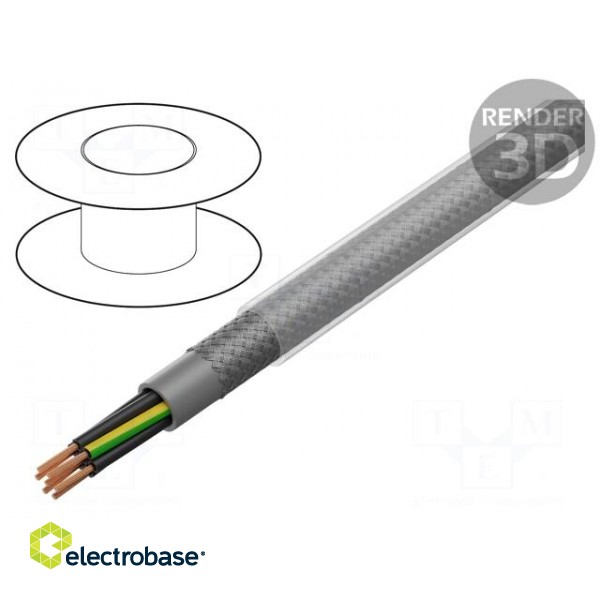 Wire | ÖLFLEX® CLASSIC 110 SY | 5G0.5mm2 | PVC | transparent | CPR: Eca