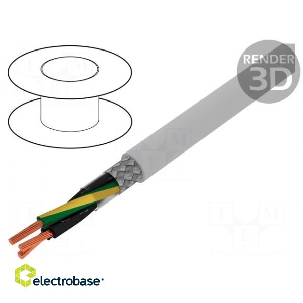 Wire | ÖLFLEX® CLASSIC 115 CY | 3G0,75mm2 | tinned copper braid