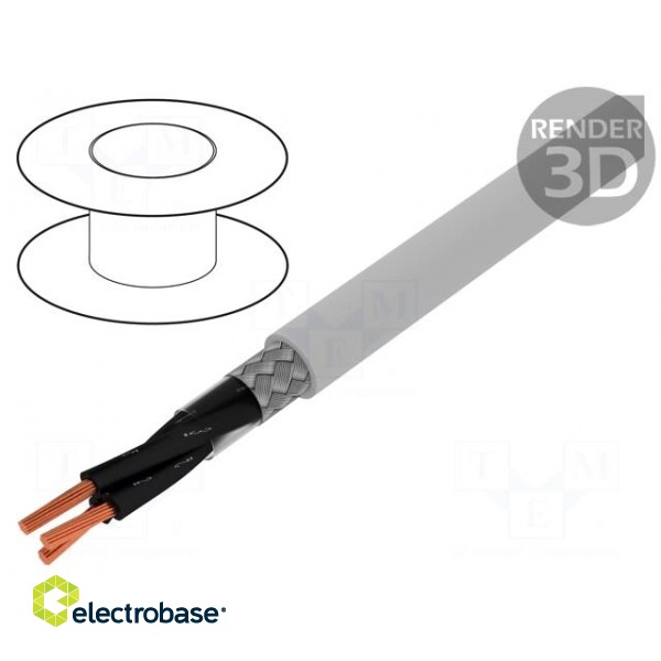 Wire | ÖLFLEX® CLASSIC 115 CY | 3x1.5mm2 | PVC | grey | 300V,500V