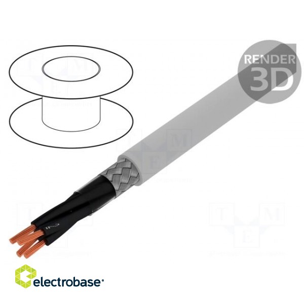Wire | ÖLFLEX® CLASSIC 115 CY | 4x0,5mm2 | tinned copper braid | PVC