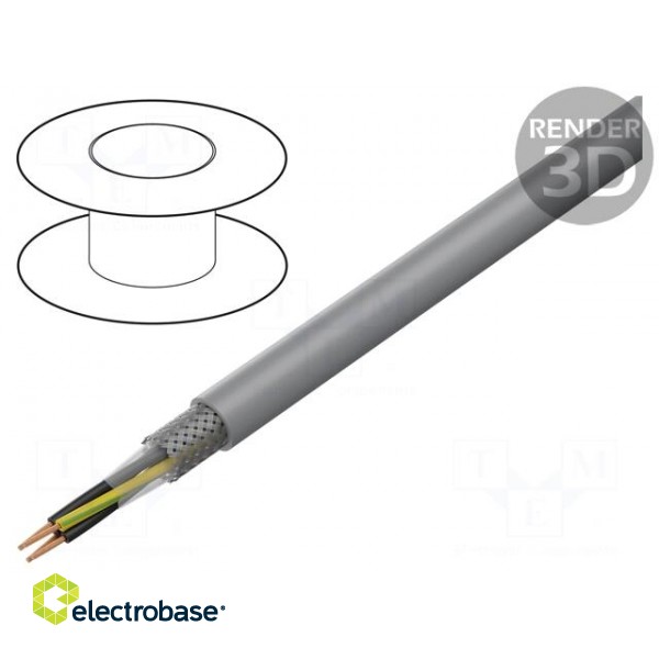 Wire | ÖLFLEX® CLASSIC 135 CH | 4G1.5mm2 | FRNC | grey | 300V,500V