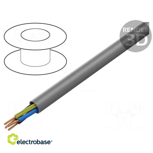 Wire | H05VV5-F,ÖLFLEX® 150 | 4G0.75mm2 | unshielded | 300V,500V | Cu