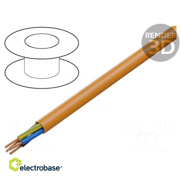 Wire | ÖLFLEX® 500 P | 4G2.5mm2 | unshielded | 300V,500V | Cu | stranded