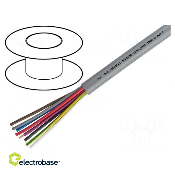 Wire | ÖLFLEX® CLASSIC 100 | 4G6mm2 | unshielded | 450/750V | PVC | Cu