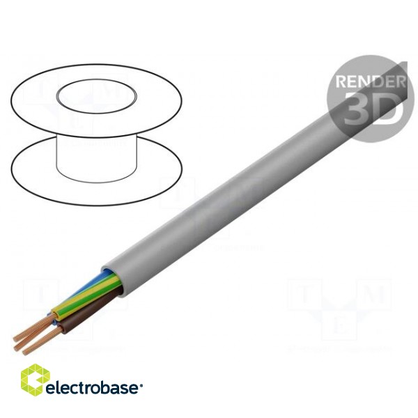 Wire | ÖLFLEX® CLASSIC 100 H | 3G4mm2 | unshielded | 450V,750V | Cu